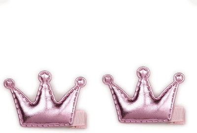 

Pikaboo Soft Crown Girls Hairclips Pack Of 2 - Light Pink Head Band(Pink)