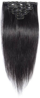 

Majik Long Extension For Women ( 22 inch , 50 Grams ,Black) Hair Extension