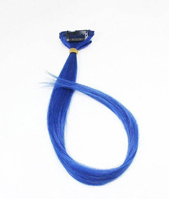 

Majik Best Quality Blue color set of 5 Extension Hair Extension