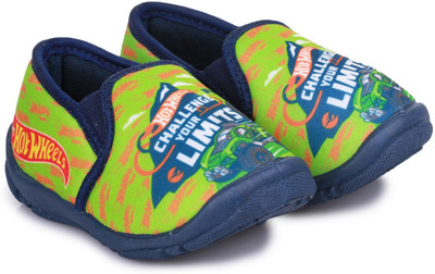 

Hot Wheels Boys Slip on Espadrilles(Green, Green/navy