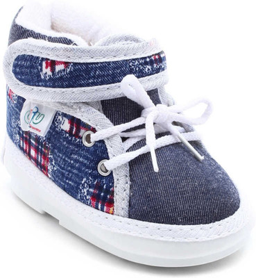 

Chiu Boys & Girls Velcro Casual Boots(Blue