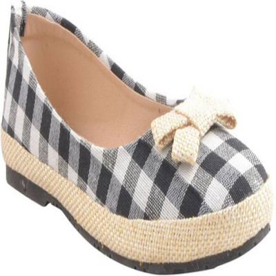 

Adorn Girls Slip on Ballerinas(Black