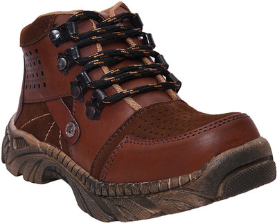 

TWIN Boys & Girls Lace Casual Boots(Brown