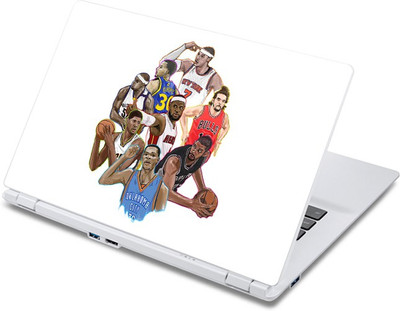 

ezyPRNT Basket Ball Sports Players (13 to 13.9 inch) Vinyl Laptop Decal 13