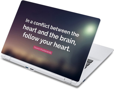 

ezyPRNT Swami Vivekanand Motivation Quotes a (13 to 13.9 inch) Vinyl Laptop Decal 13