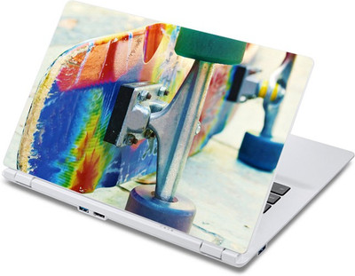 

ezyPRNT Skateboarding colorful Sports Vinyl Laptop Decal 10