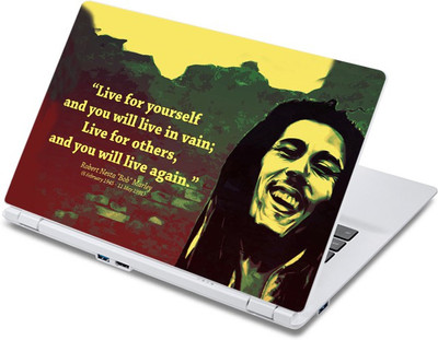 

ezyPRNT Bob Marley Motivation Quote d (13 to 13.9 inch) Vinyl Laptop Decal 13