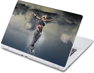 

ezyPRNT Girl Flying (13 to 13.9 inch) Vinyl Laptop Decal 13