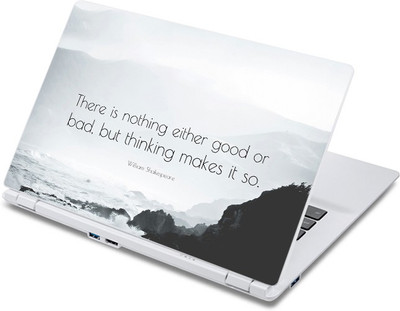

ezyPRNT William Shakespeare Motivation Quote b (13 to 13.9 inch) Vinyl Laptop Decal 13