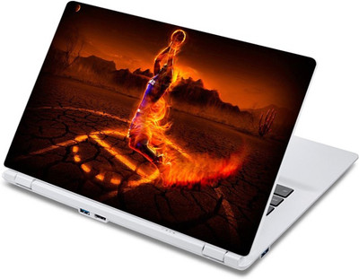 

ezyPRNT Firey Volley Ball Sports (13 to 13.9 inch) Vinyl Laptop Decal 13