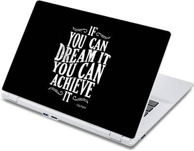 

ezyPRNT Dream Big Motivation Quote (13 to 13.9 inch) Vinyl Laptop Decal 13