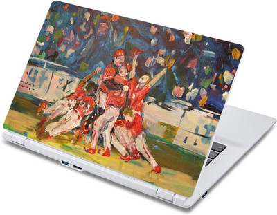 ezyPRNT sports celebration Abstract Vinyl Laptop Decal 10