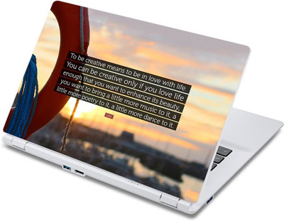 

ezyPRNT Osho Motivation Quote b (13 to 13.9 inch) Vinyl Laptop Decal 13