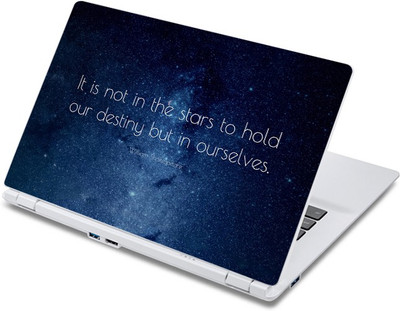 

ezyPRNT William Shakespeare Motivation Quote c (13 to 13.9 inch) Vinyl Laptop Decal 13