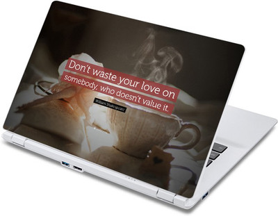 

ezyPRNT William Shakespeare Motivation Quote f (13 to 13.9 inch) Vinyl Laptop Decal 13