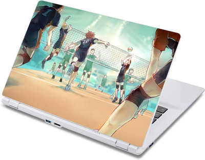 

ezyPRNT Volley Ball Sports Animation (13 to 13.9 inch) Vinyl Laptop Decal 13