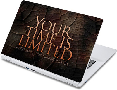 

ezyPRNT Your time is Limited (13 to 13.9 inch) Vinyl Laptop Decal 13