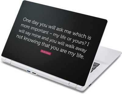 

ezyPRNT My Life, Your Life Motivation Quote (13 to 13.9 inch) Vinyl Laptop Decal 13