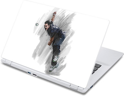 

ezyPRNT Cricket Bowler in Action Sports (13 to 13.9 inch) Vinyl Laptop Decal 13