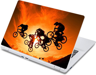 

ezyPRNT Cycling and Cycle Racing Sports Bright Vinyl Laptop Decal 10