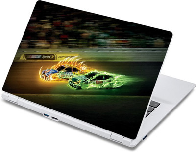 

ezyPRNT Motor Car Fiery Racing Sports Vinyl Laptop Decal 10