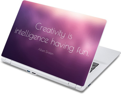 

ezyPRNT Albert Einstein Motivation Quotes e Vinyl Laptop Decal 10