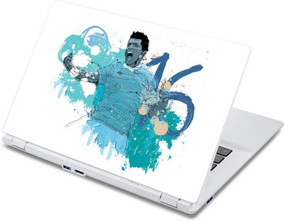 

ezyPRNT Football Sports Screaming Player (13 to 13.9 inch) Vinyl Laptop Decal 13