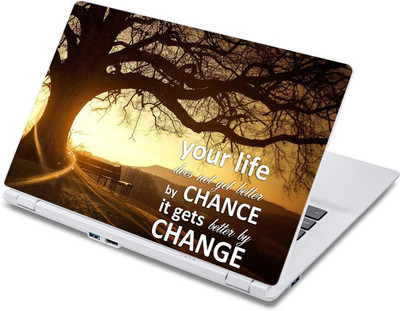 

ezyPRNT Life gets better Quote (13 to 13.9 inch) Vinyl Laptop Decal 13