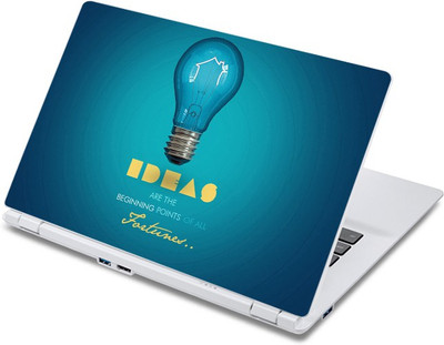 

ezyPRNT Ideas are Beginning points Vinyl Laptop Decal 10