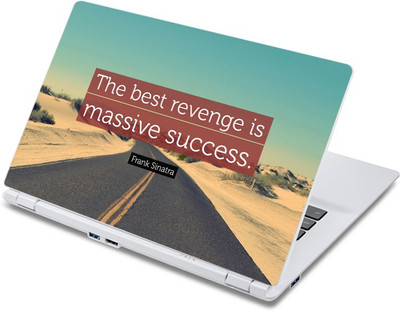

ezyPRNT Best Revenge Motivation Quote Vinyl Laptop Decal 10