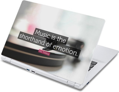 ezyPRNT Good Night Motivation Quote (13 to 13.9 inch) Vinyl Laptop Decal 13
