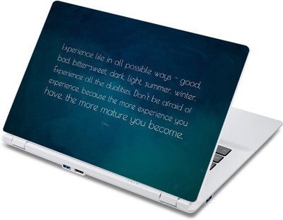 

ezyPRNT Osho Motivation Quote a (13 to 13.9 inch) Vinyl Laptop Decal 13