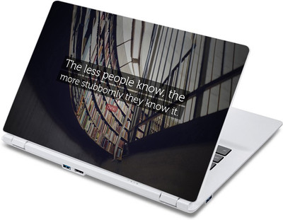 

ezyPRNT Osho Motivation Quote h (13 to 13.9 inch) Vinyl Laptop Decal 13