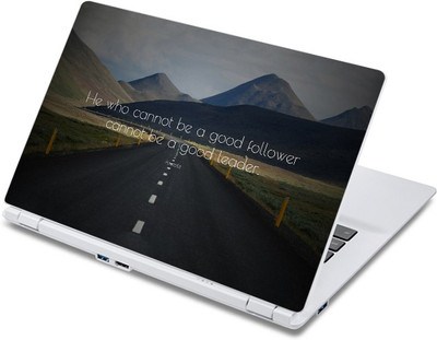 

ezyPRNT Good follower, Good Leader Motivation Quote (13 to 13.9 inch) Vinyl Laptop Decal 13