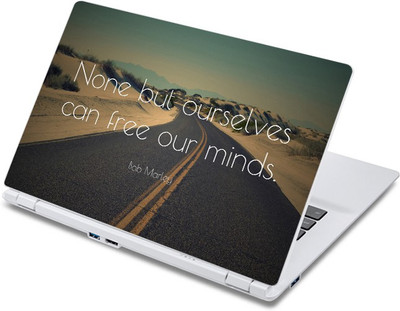 

ezyPRNT John Lennon Motivation Quote f (13 to 13.9 inch) Vinyl Laptop Decal 13