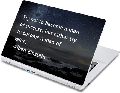 

ezyPRNT Albert Einstein Quotes b (13 to 13.9 inch) Vinyl Laptop Decal 13