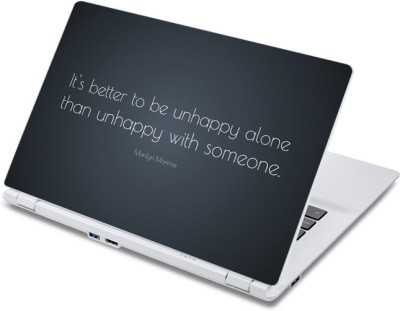 

ezyPRNT Marlyn Monroe Motivation Quote b Vinyl Laptop Decal 10