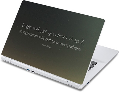 

ezyPRNT Albert Einstein Motivation Quotes h Vinyl Laptop Decal 10
