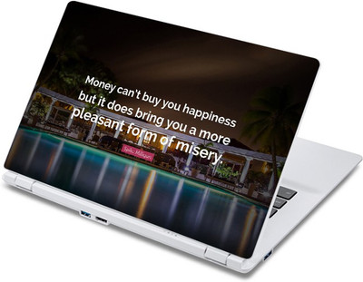 

ezyPRNT Money Motivation Quote (13 to 13.9 inch) Vinyl Laptop Decal 13