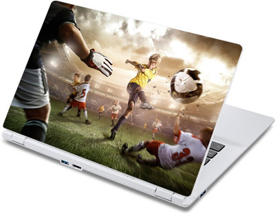 

ezyPRNT Football Sports Animation (13 to 13.9 inch) Vinyl Laptop Decal 13