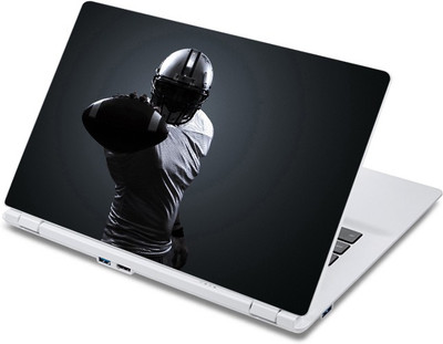 

ezyPRNT Rugby Black Sports Vinyl Laptop Decal 10
