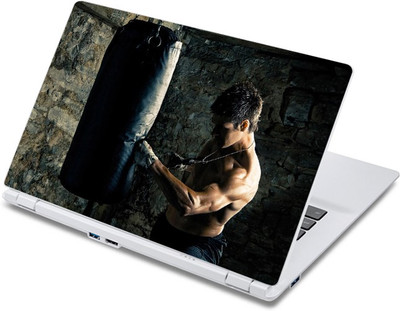 ezyPRNT Boxing Boxer Player Sports Vinyl Laptop Decal 10