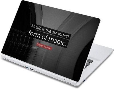 

ezyPRNT Music Magic Quote Poster Vinyl Laptop Decal 10