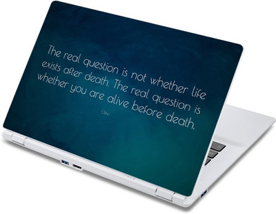 

ezyPRNT Osho Motivation Quote g (13 to 13.9 inch) Vinyl Laptop Decal 13