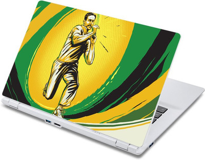 

ezyPRNT Cricket Sports Pop Art Action (12 to 12.9 inch) Vinyl Laptop Decal 12