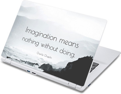 

ezyPRNT Charlie Chaplin Motivation Quotes b (13 to 13.9 inch) Vinyl Laptop Decal 13