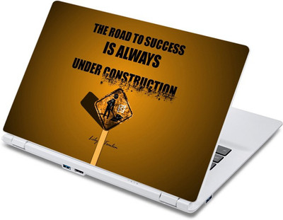 

ezyPRNT The Road to Success Motivation Quote b (13 to 13.9 inch) Vinyl Laptop Decal 13