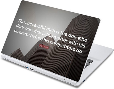 

ezyPRNT The Successful Man Motivation Quote (13 to 13.9 inch) Vinyl Laptop Decal 13