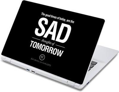 

ezyPRNT Sad thoughts of Tomorrow (13 to 13.9 inch) Vinyl Laptop Decal 13