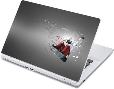 

ezyPRNT Skateboarding Grey Sports Vinyl Laptop Decal 10